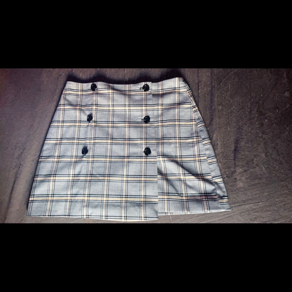Plaid skirt